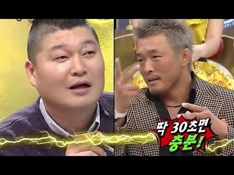 강호동 K.O 30초면 충분?? 추성훈의 도발!