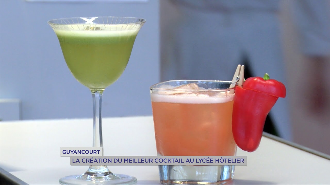 Guyancourt : la création du meilleur cocktail au lycée hôtelier