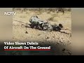 Video Shows Debris From Deadly Air Force Crash In Madhya Pradesh