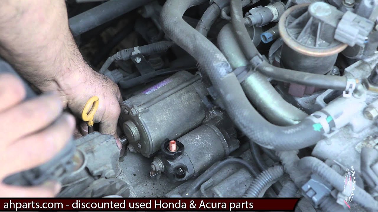 Honda accord starter problem #1