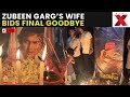 Zubeen Gargs death LIVE: Heartbreaking Scene as Zubeens Wife Pays Last Respects in Guwahati Home