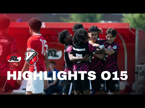 AZ O15 - FC Utrecht O15 | HIGHLIGHTS