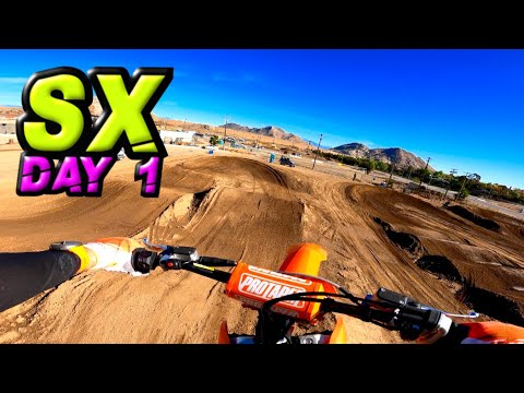 MY FIRST DAY RIDING SUPERCROSS! - The Journey Begins...