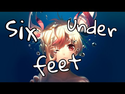 Nightcore - 6 feet under by Lola Young (lyrics)