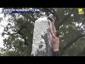 Plebe caps Herndon Monument on rainy day  - 00:59 min - News - Video