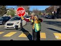 Crossing guard who worked at CA elementary school for almost 20 years receives emotional sendoff  - 02:25 min - News - Video