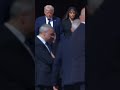 Donald Trump arrives at popes funeral