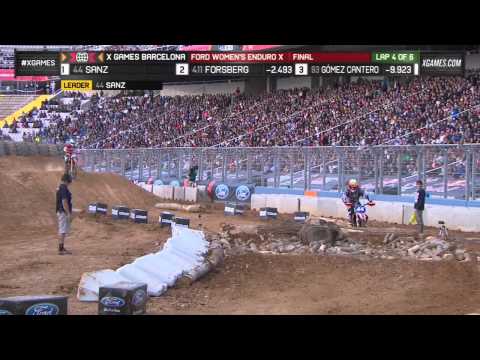 Laia Sanz wins Enduro X gold 