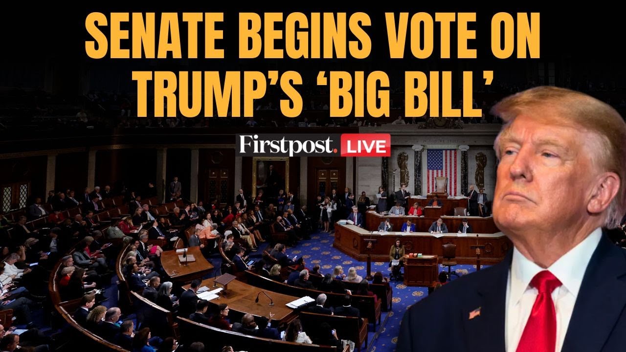 Trump Tax Bill LIVE: US Senate Begins Vote on Trump's 'Big, Beautiful' Bill | US Immigration