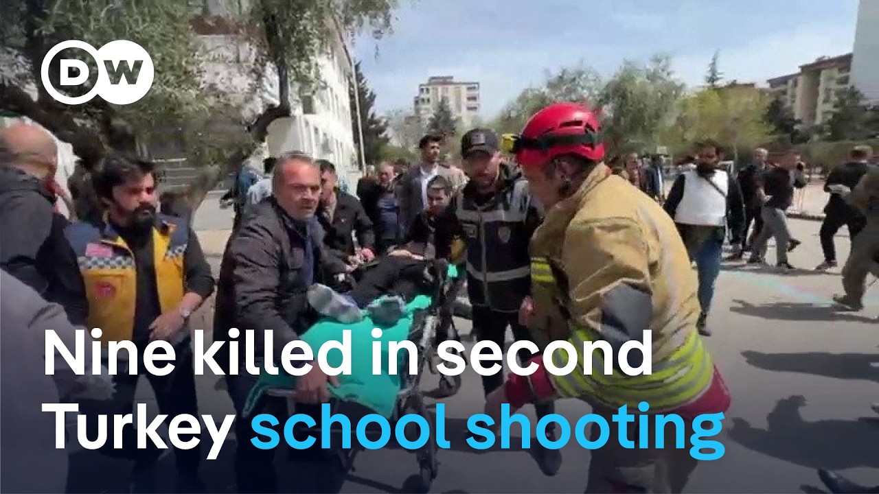 Second Turkey school shooting in 24 hours sees 9 dead and 13 wounded | DW News