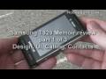 Samsung T929 Memoir review - part 1 of 3 - Design, UI, Calling, Contacts