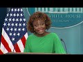 LIVE: Karine Jean-Pierre holds White House briefing | 3/18/2024  - 00:00 min - News - Video