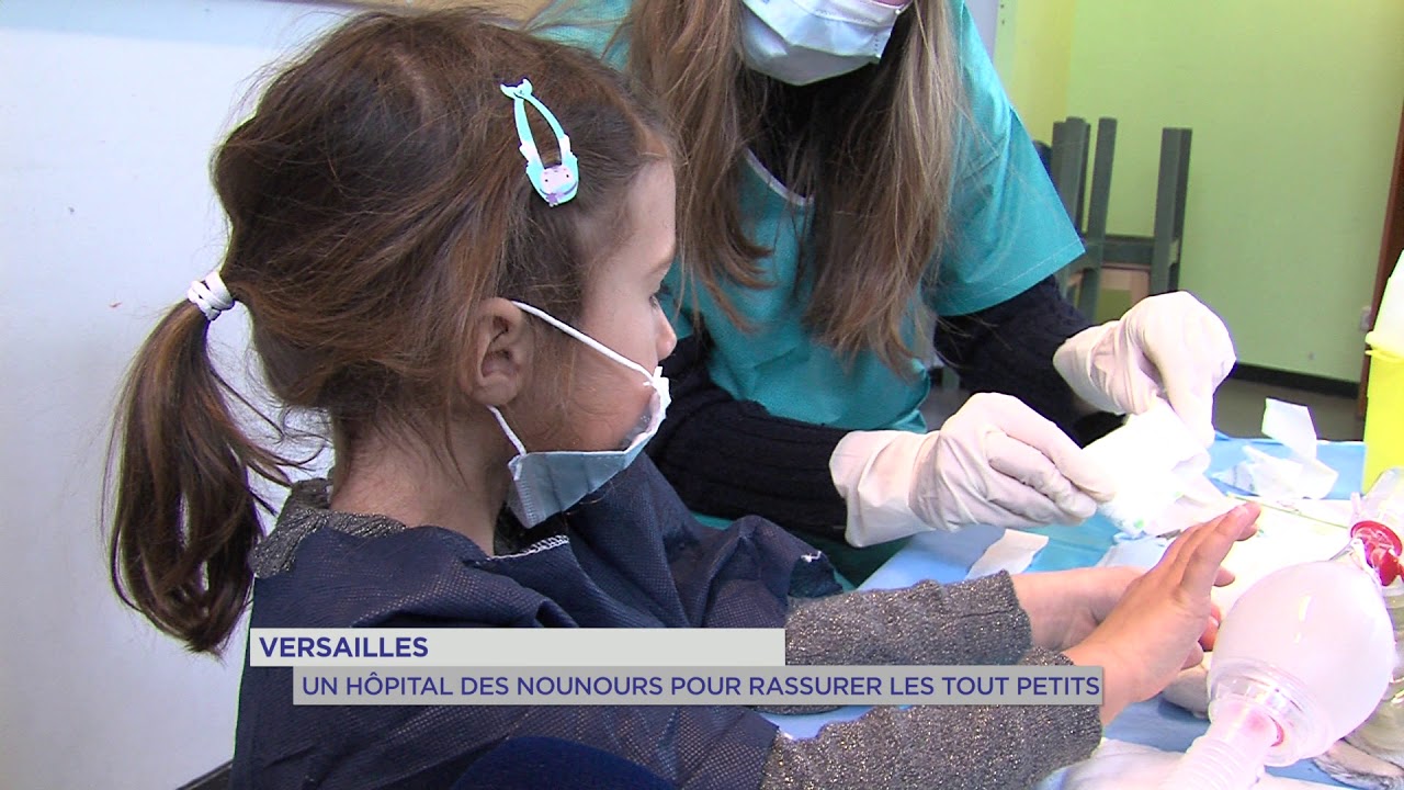 Versailles : un hôpital des nounours pour rassurer les tout petits