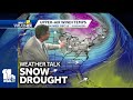 Weather Talk: Major snow drought, when will it end?