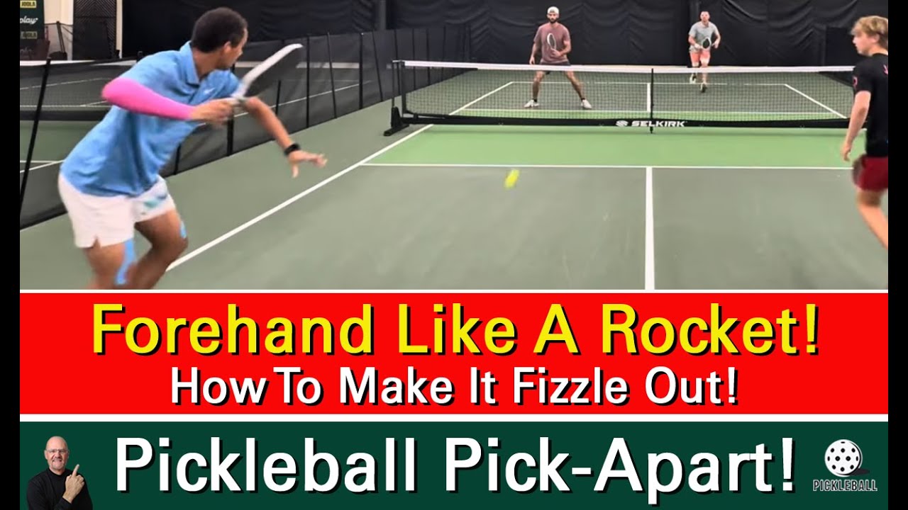 Pickleball! How To Neutralize A Power Player!