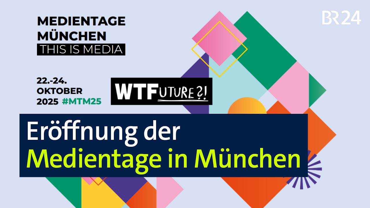Eröffnung der Medientage in München | BR24live