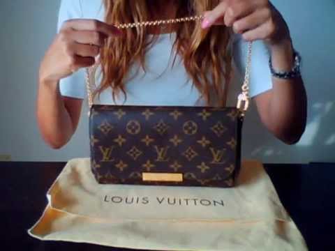 Unboxing Louis Vuitton Favorite PM clutch ASMR - YouTube