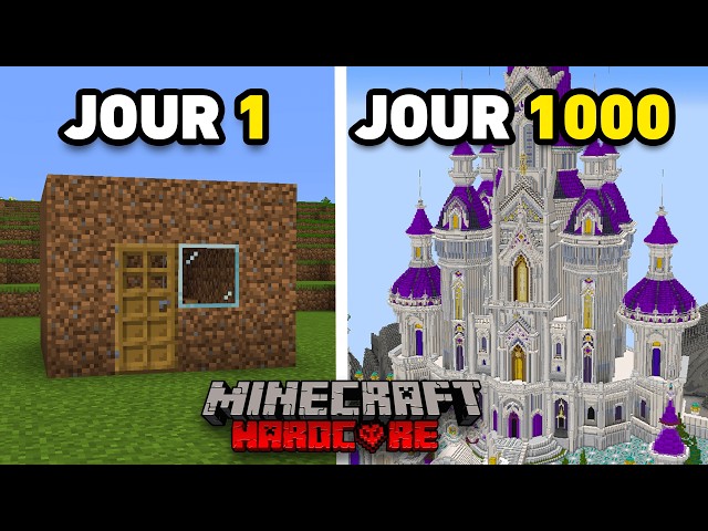 J'ai SURVÉCU 1000 Jours sur Minecraft Hardcore [Film complet]