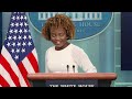 Karine Jean-Pierre holds White House briefing | 10/3/2023  - 01:06:25 min - News - Video
