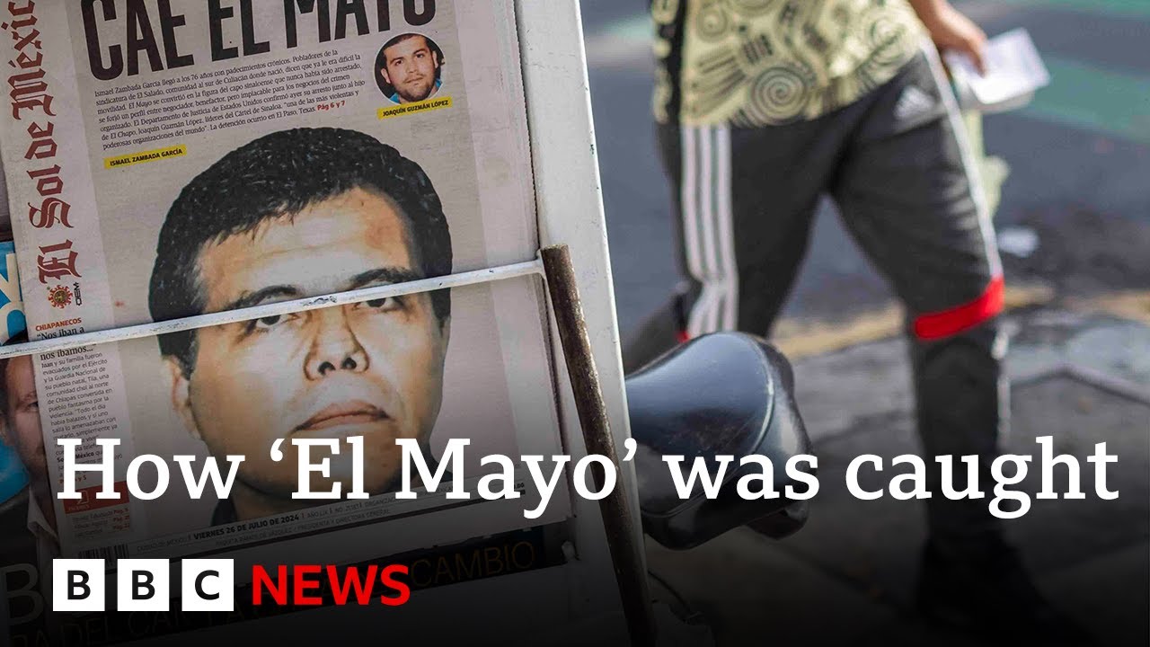 How Mexico drug lord 'El Mayo' was caught by US agents | BBC News