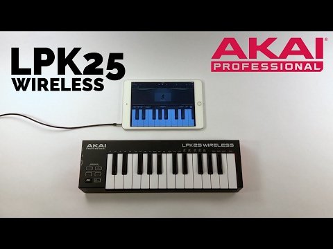 akai lpk25 wireless latency