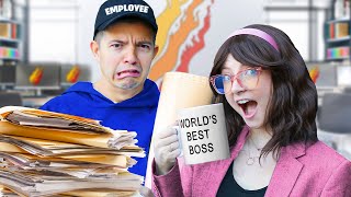 I Went UNDERCOVER To Become Prestons BOSS! *PRANK*