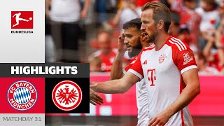 Kane Strikes Twice! | FC Bayern München — Eintracht Frankfurt 2-1 | Highlights | Matchday 31 – BULI