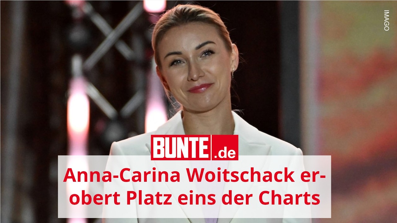 Schlagerstar Anna-Carina Woitschack erobert Platz eins der Charts
