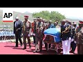 Namibian President Hage Geingob laid to rest after state funeral