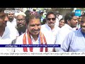 YSRCP MP Candidate Guduri Srinivas Nomination | AP Elections 2024 | CM YS Jagan @SakshiTV  - 03:34 min - News - Video