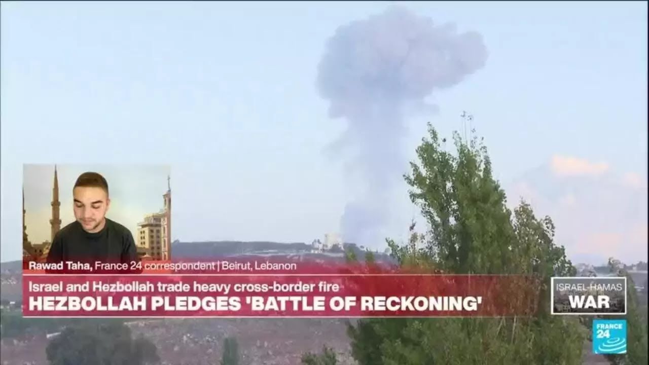 Israel and Hezbollah trade heavy cross-border fire • FRANCE 24 English