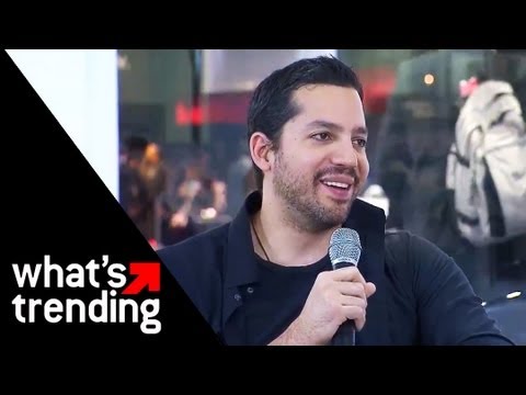 David Blaine on his Electrified stunt and Upcoming Documentary at ...