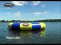 RAVE 12' Aqua Jump 120 Water Trampoline, Northwoods Edition