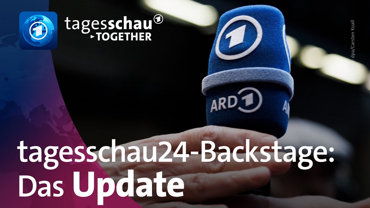 Backstage: Wie entsteht das tagesschau24-Update? | tageschau together