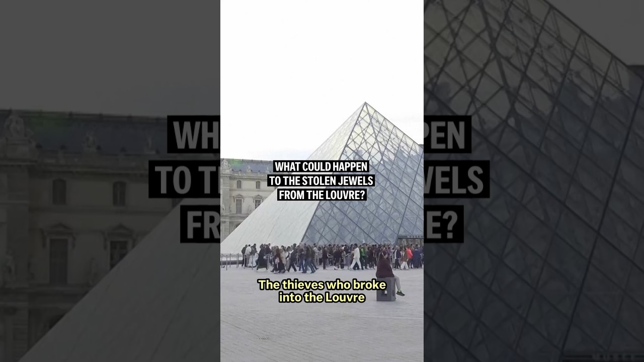 What could happen to the stolen jewels from the Louvre?