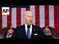 Biden delivers fiery State of the Union address to draw contrast with Trump