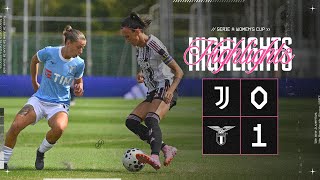 HIGHLIGHTS Serie A Women's Cup | Juventus Women 0-1 Lazio