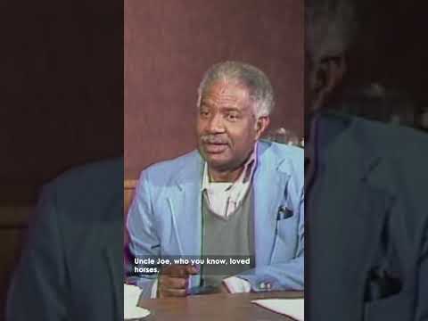screenshot of youtube video titled Ossie Davis on the importance of oral tradition in Black Culture