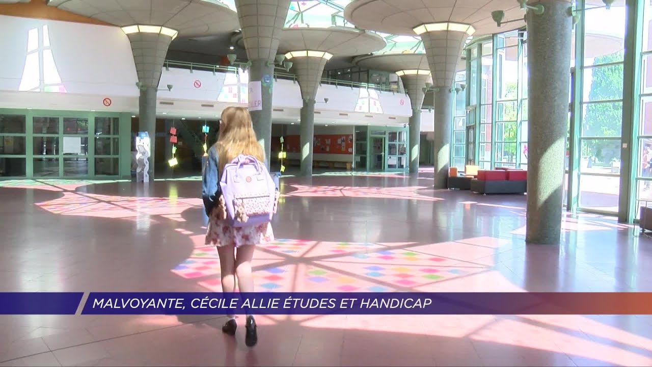 Yvelines | Malvoyante, Cécile allie études et handicap