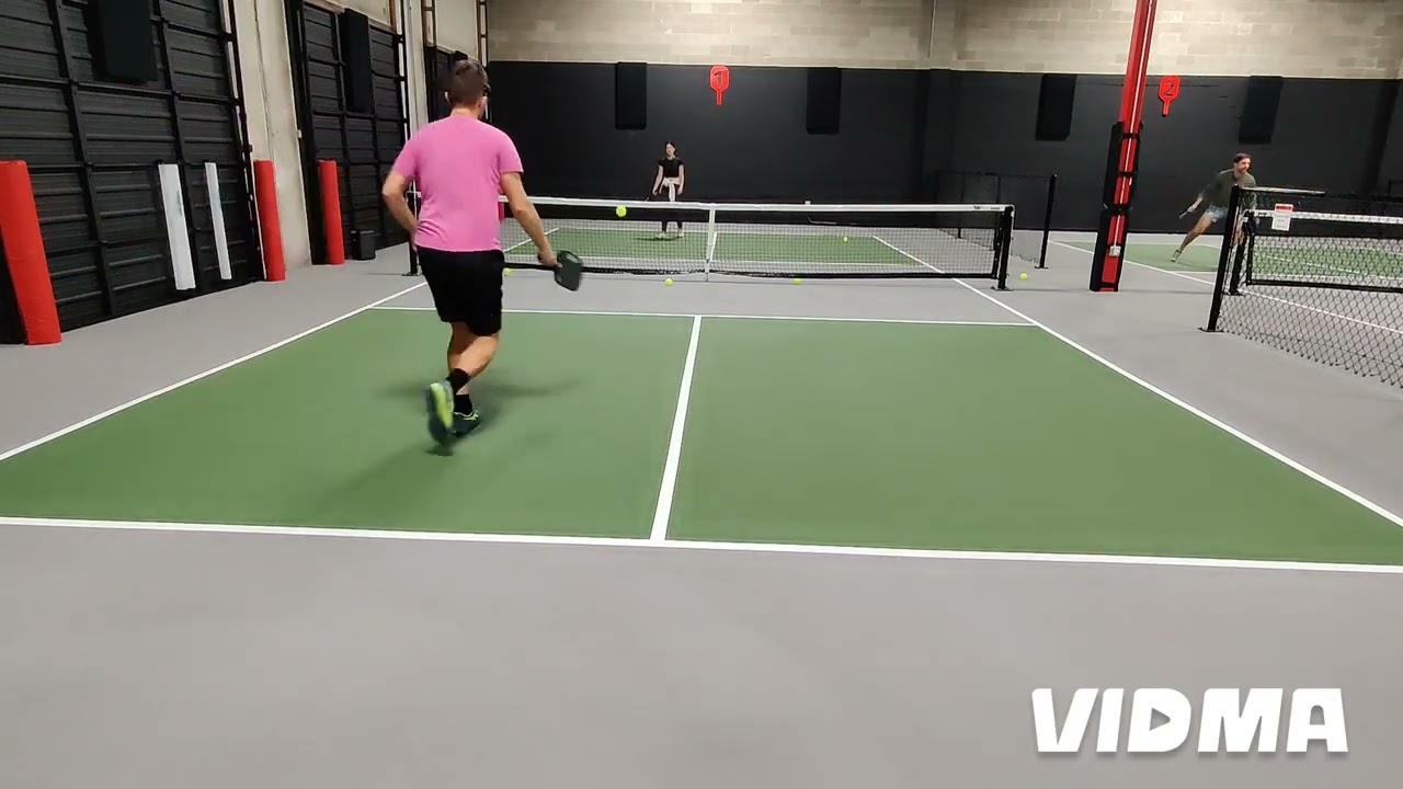 Pickleball Beginner Learns Ground Strokes From a Professional