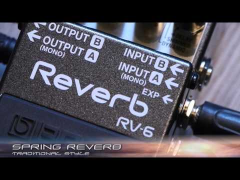 BOSS RV-6 Reverb Sound Preview