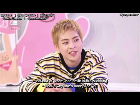 EXO Xiumin and Chen's ideal types with a mention of Selena Gomez