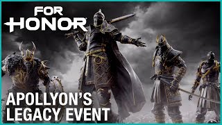 FOR HONOR - Apollyon's Legacy Event Trailer