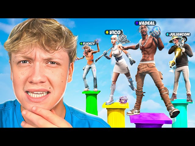 DAS XXL PRO SPIELER PILLARS IN FORTNITE (ESKALIERT)