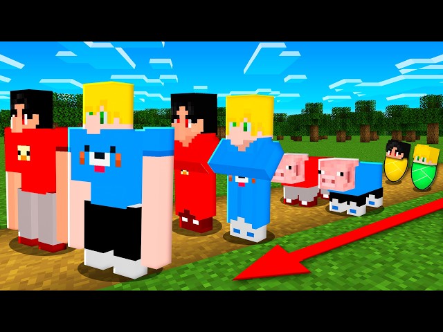 ENTREI na CIVILIZAÇÃO de Evoluir MOBS de NOOB até PRO