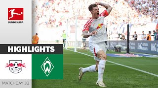 11 In A Row: Sesko Saves RB | RB Leipzig — SV Werder Bremen 1-1 | Highlights | MD 33 – BL 23/24