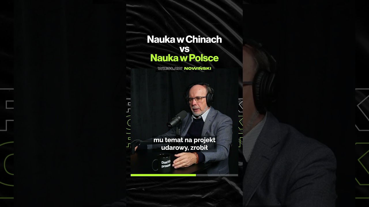 Nauka w Chinach vs Nauka w Polsce – ft. prof. Wiesław Nowiński