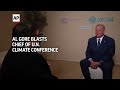 Al Gore blasts U.N. climate conference chief Sultan al-Jaber  - 02:05 min - News - Video