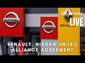 LIVE: Renault, Nissan unveil alliance agreement