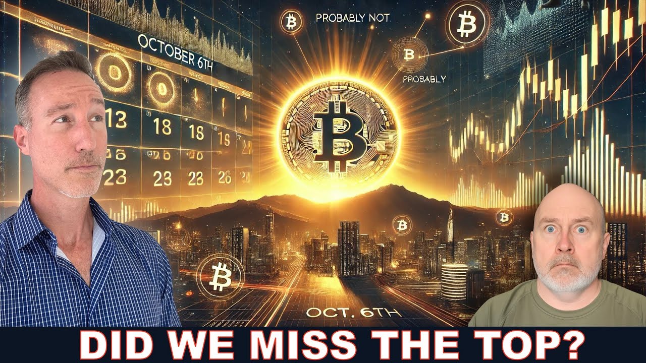 Did We Miss The Bitcoin Cycle Top? Probably Not, BUT...